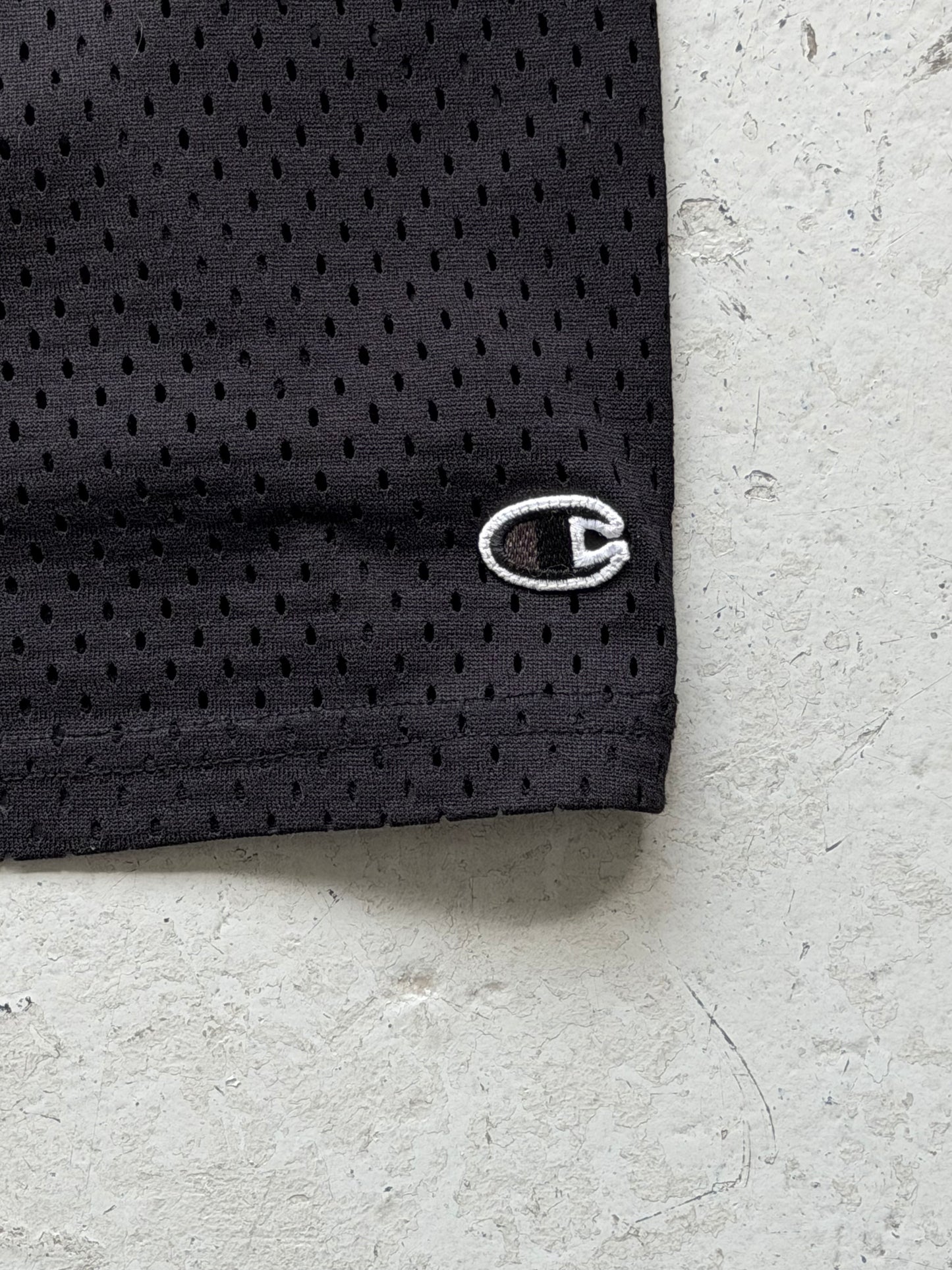 Rick Owens X Champion Black Mesh Tank Top (L)