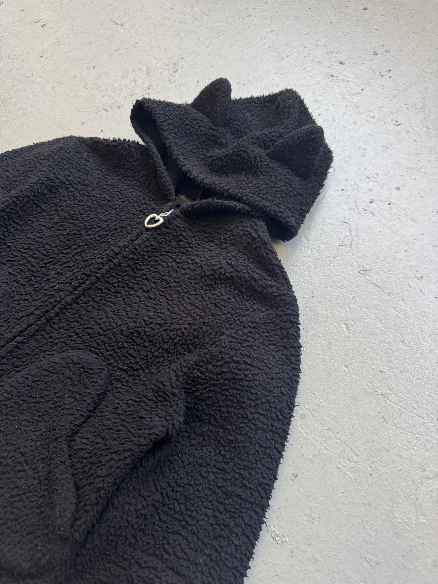 Balenciaga SS23 Polar Fleece Bear Love Jacket (S)