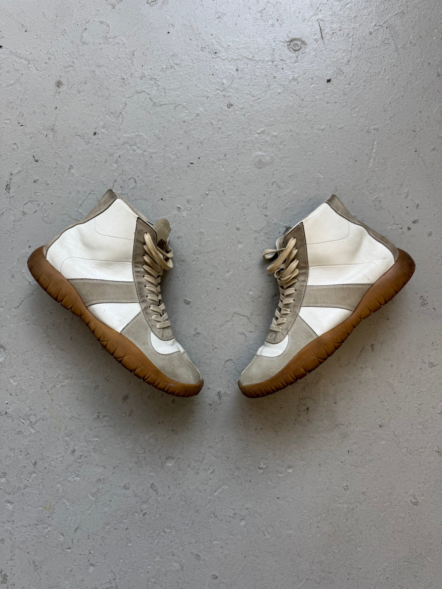 Maison Margiela Tabi Replica GAT White Leather (43)
