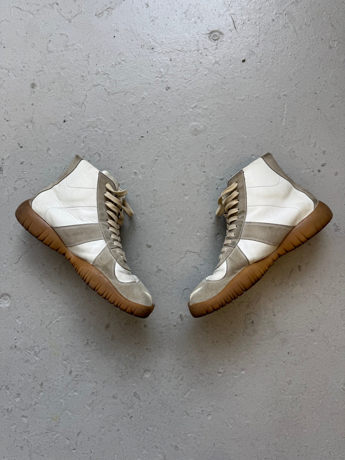 Maison Margiela Tabi Replica GAT White Leather (43)