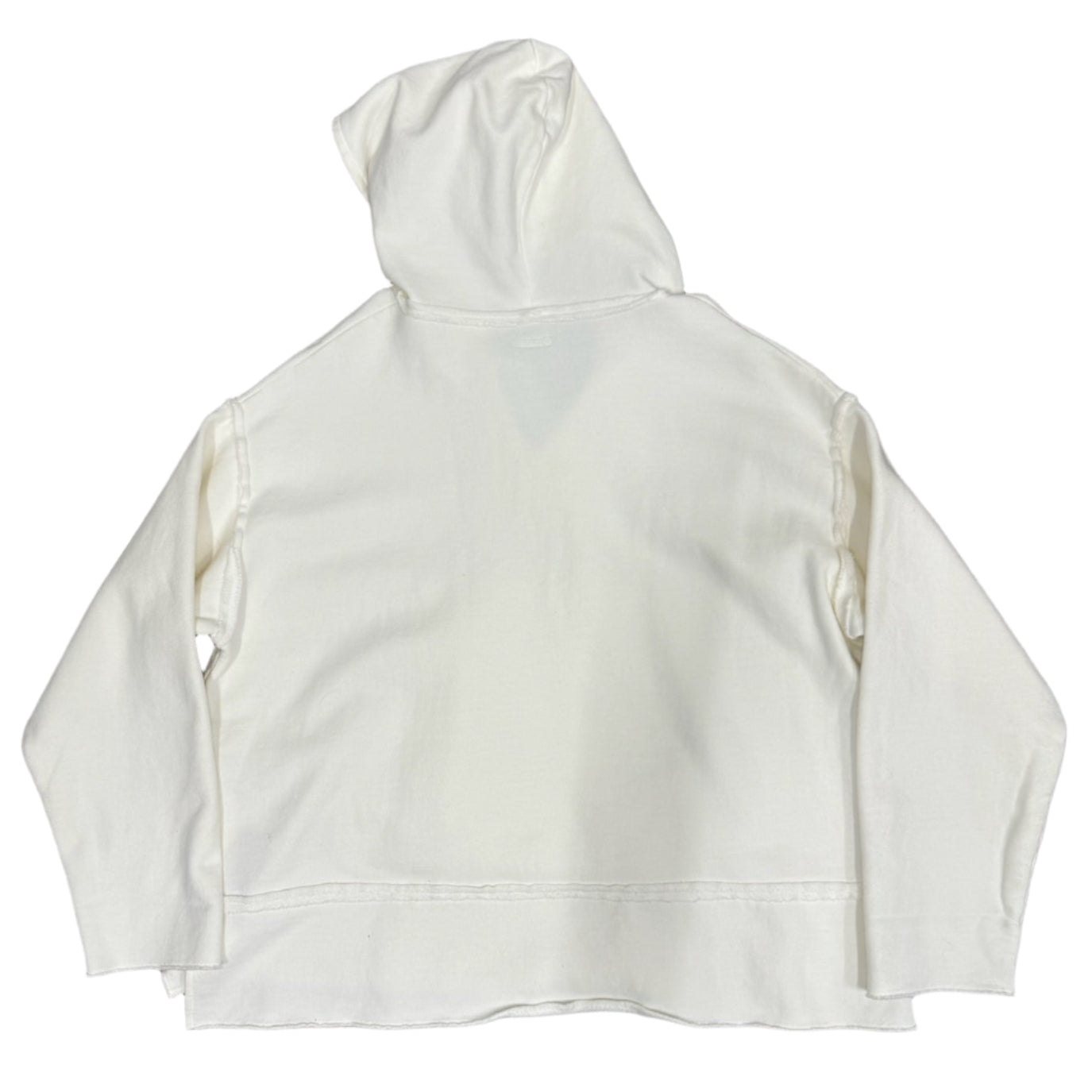 Kaptial White Constructed Hoodie (1)
