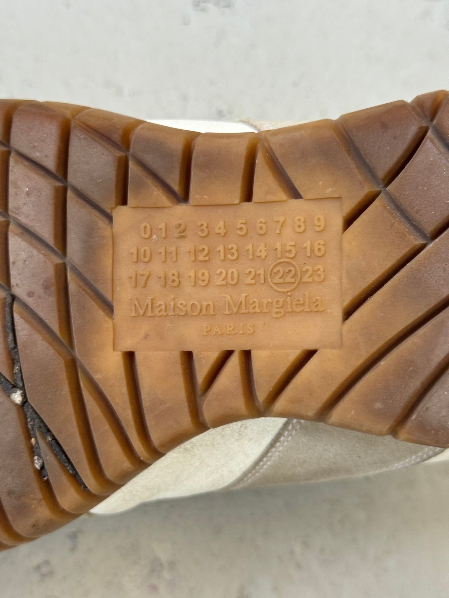Maison Margiela Tabi Replica GAT White Leather (43)