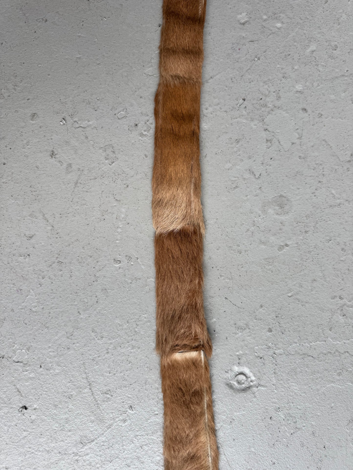 Prada FW17 Pony Fur Belt (OS)