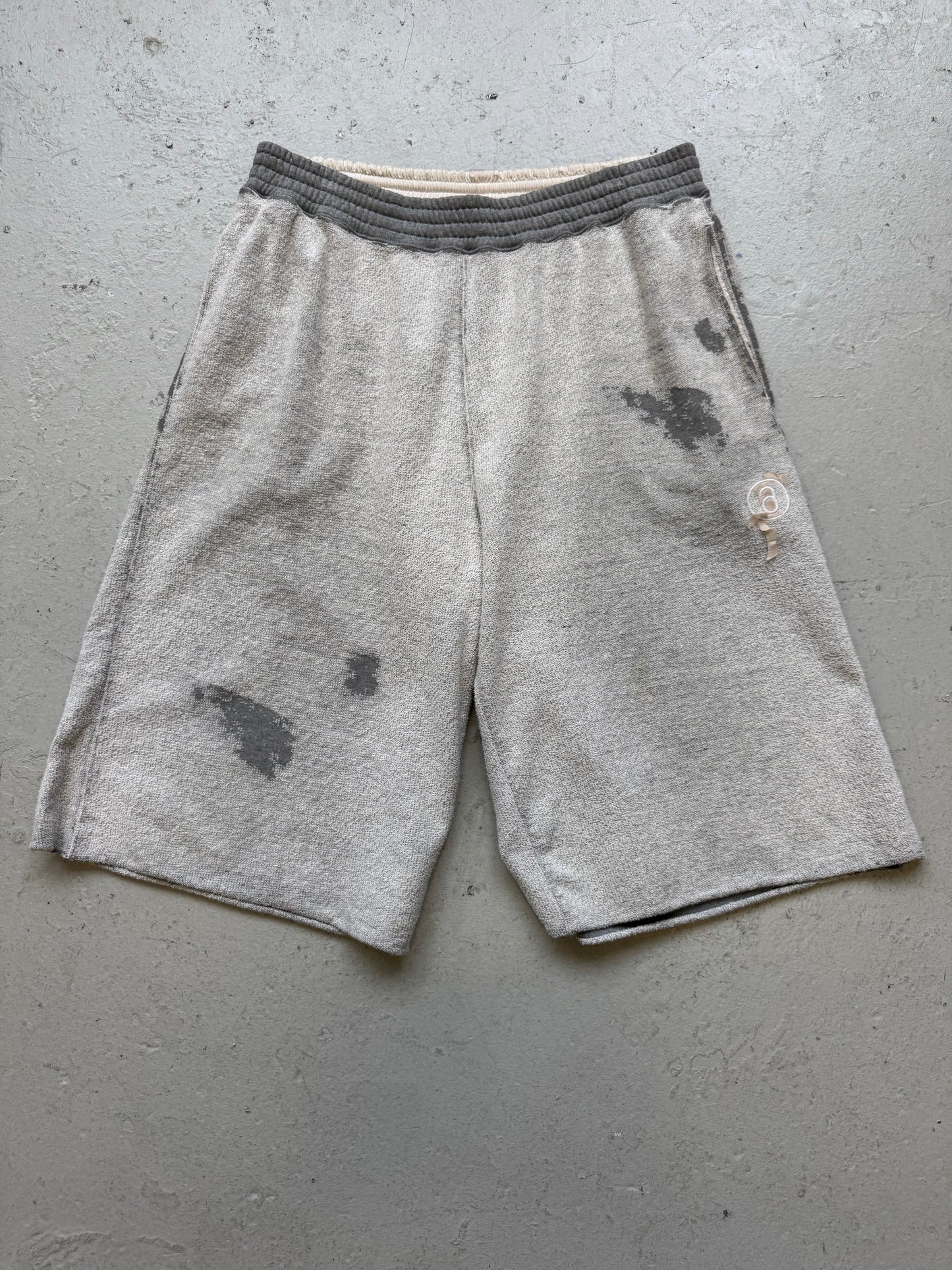 Maison Maison MM6 Grey Cotton Shorts (M)