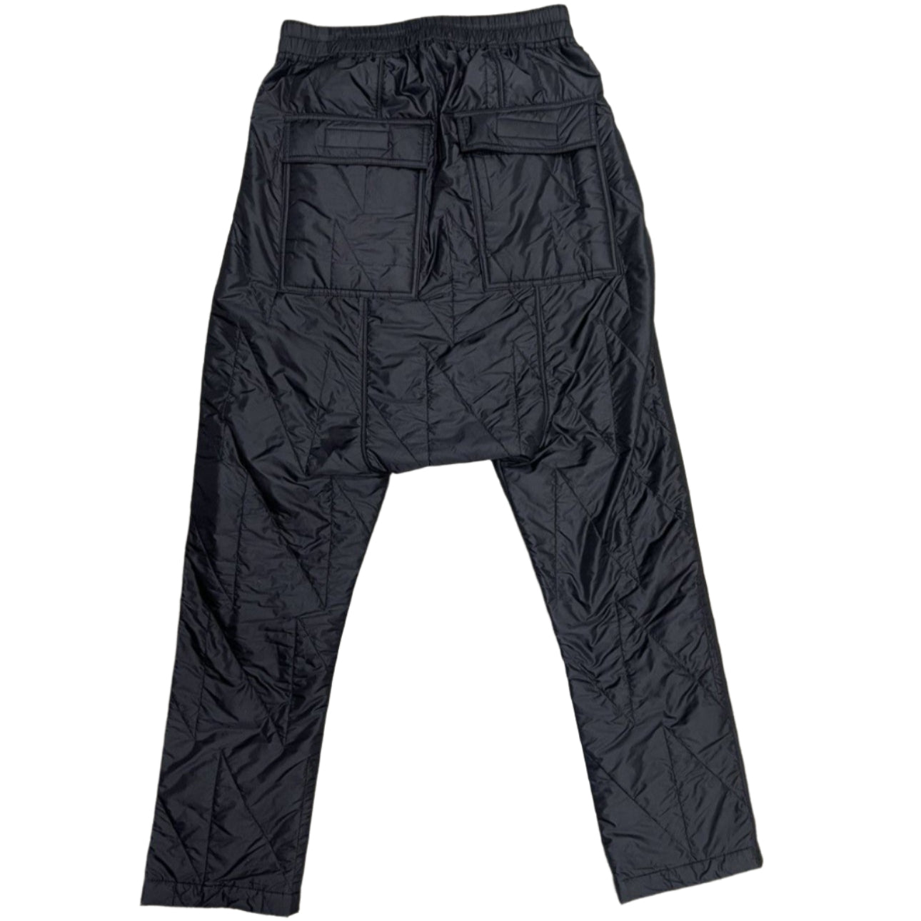 Rick Owens DRKSHDW Drop Crotch Padded Black Pant