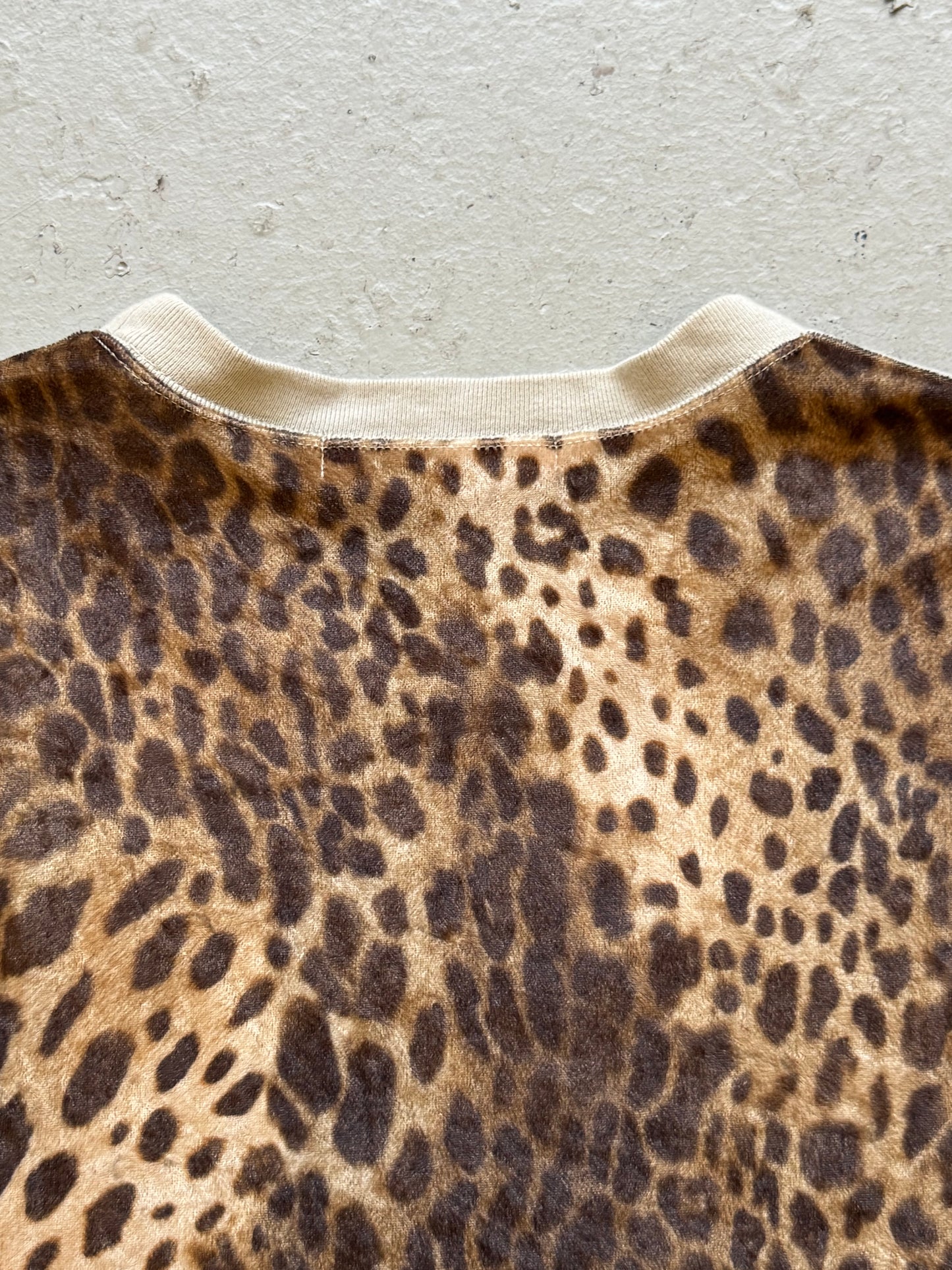 Junya Watanabe Leopard Back Aerosmith T (M)