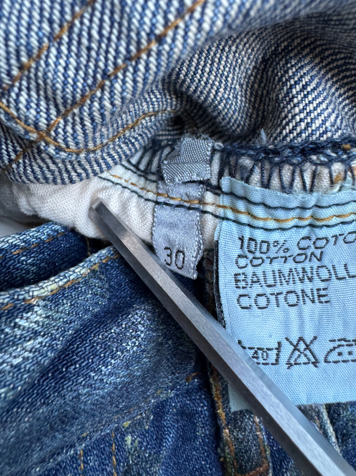 Dior Homme SS04 Luster Clawmark Denim (30)