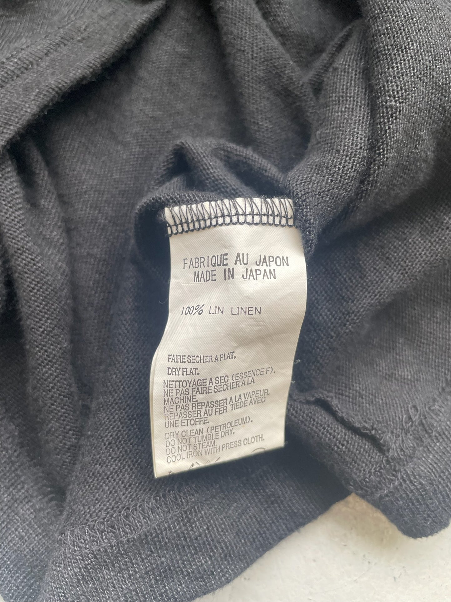 Yohji Yamamoto Pour Homme Short Sleeve Cardigan (3)