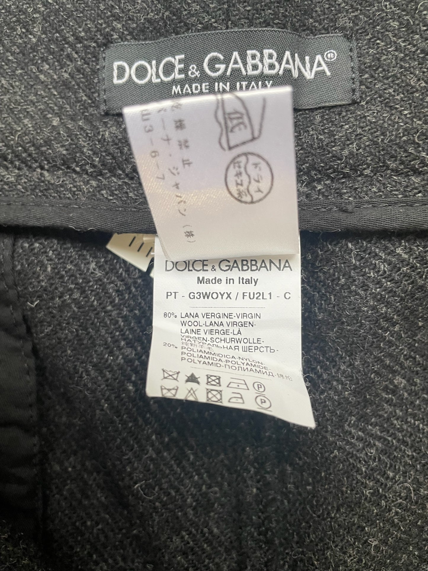 Dolce & Gabbana Wool Trousers (46)