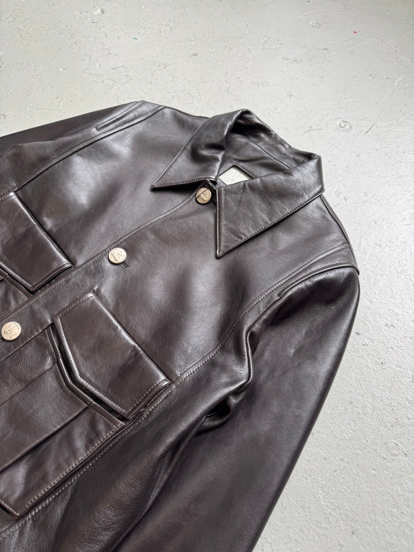Nullus Tanned Sheep Leather Jacket (3)