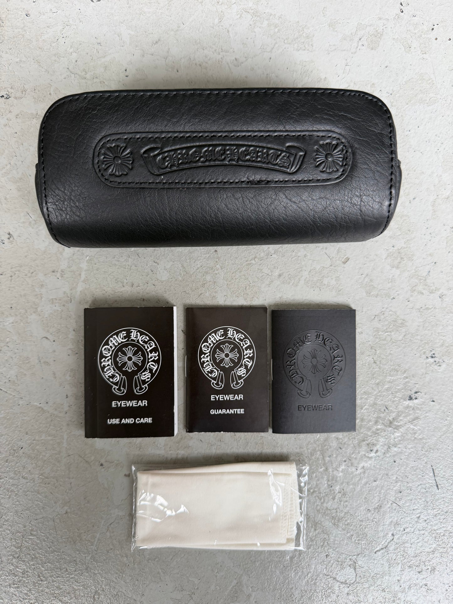 Chrome Hearts Box Officer Crys Sunglasses (OS)