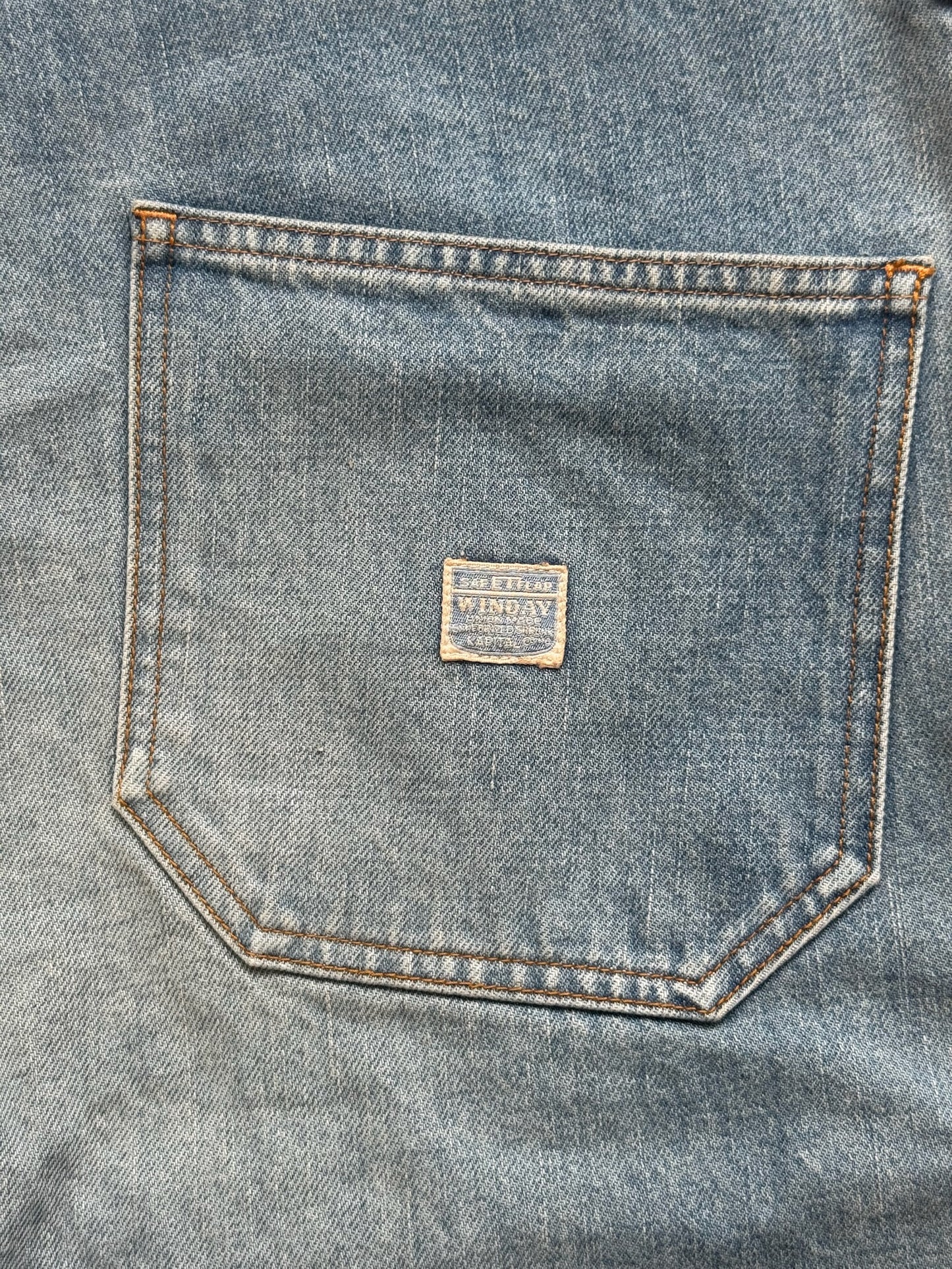 Kapital Kountry Studded 14oz Denim Shorts (36)