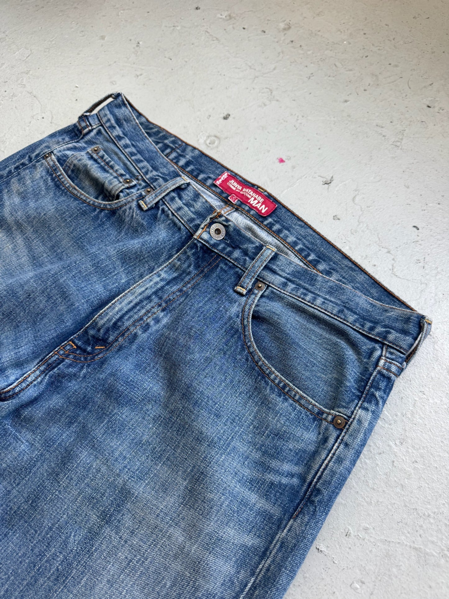 Junya Watanabe x Comme Des Garcons SS01 Poem Denim (S)