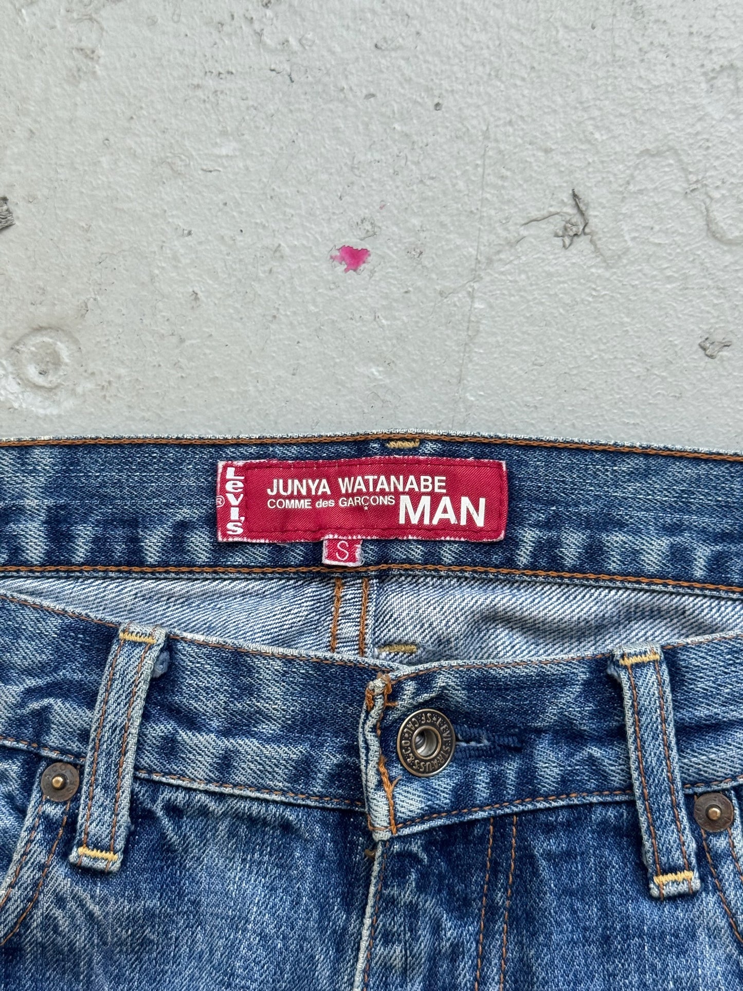 Junya Watanabe x Comme Des Garcons SS01 Poem Denim (S)