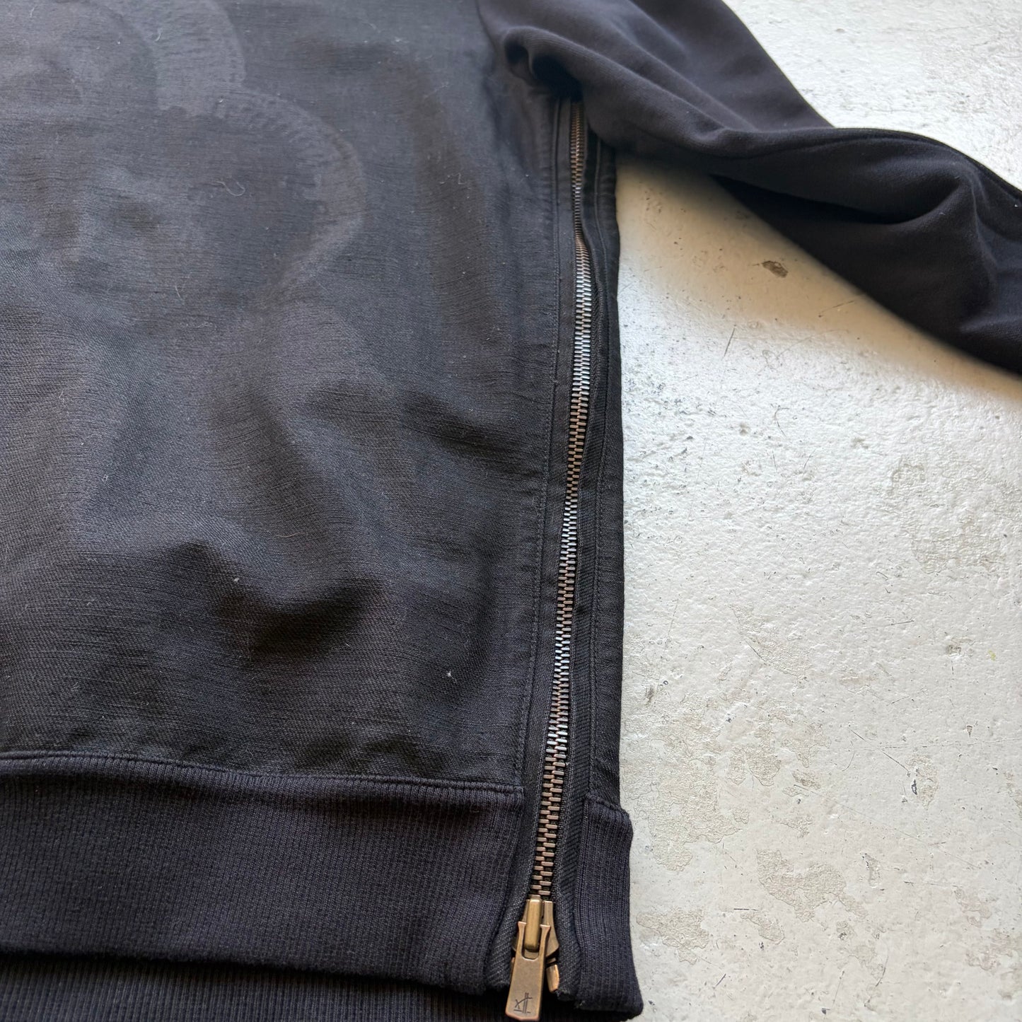Givenchy FW13 Riccardo Tisci Madonna & Child Zipper Crewneck (L)