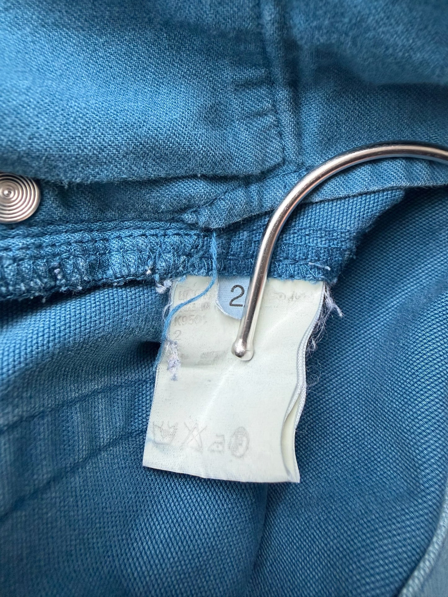 Undercover Lightning Bolt Blue Denim Pants (2)