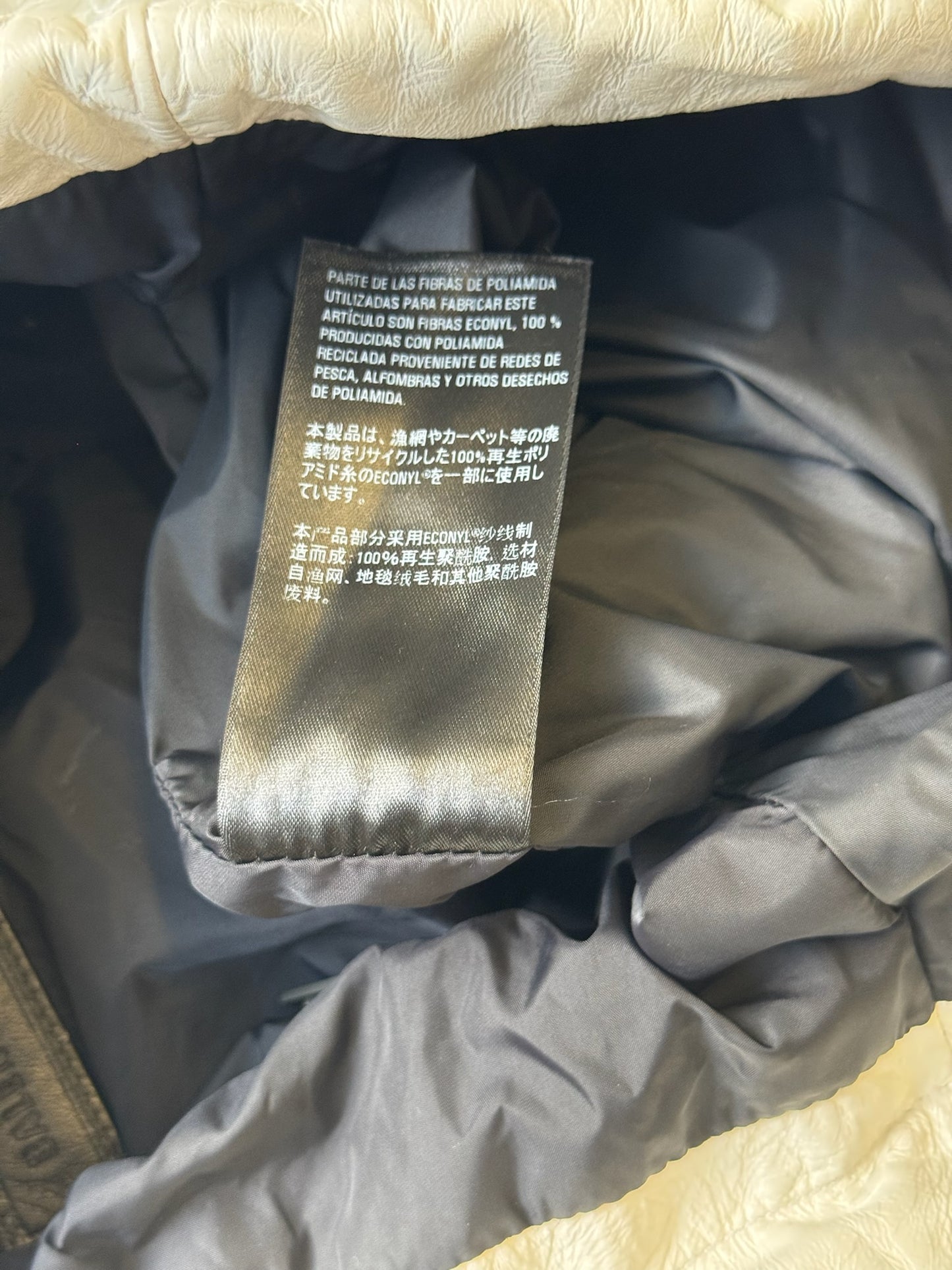 Balenciaga AW22 Leather Trash Bag (OS)