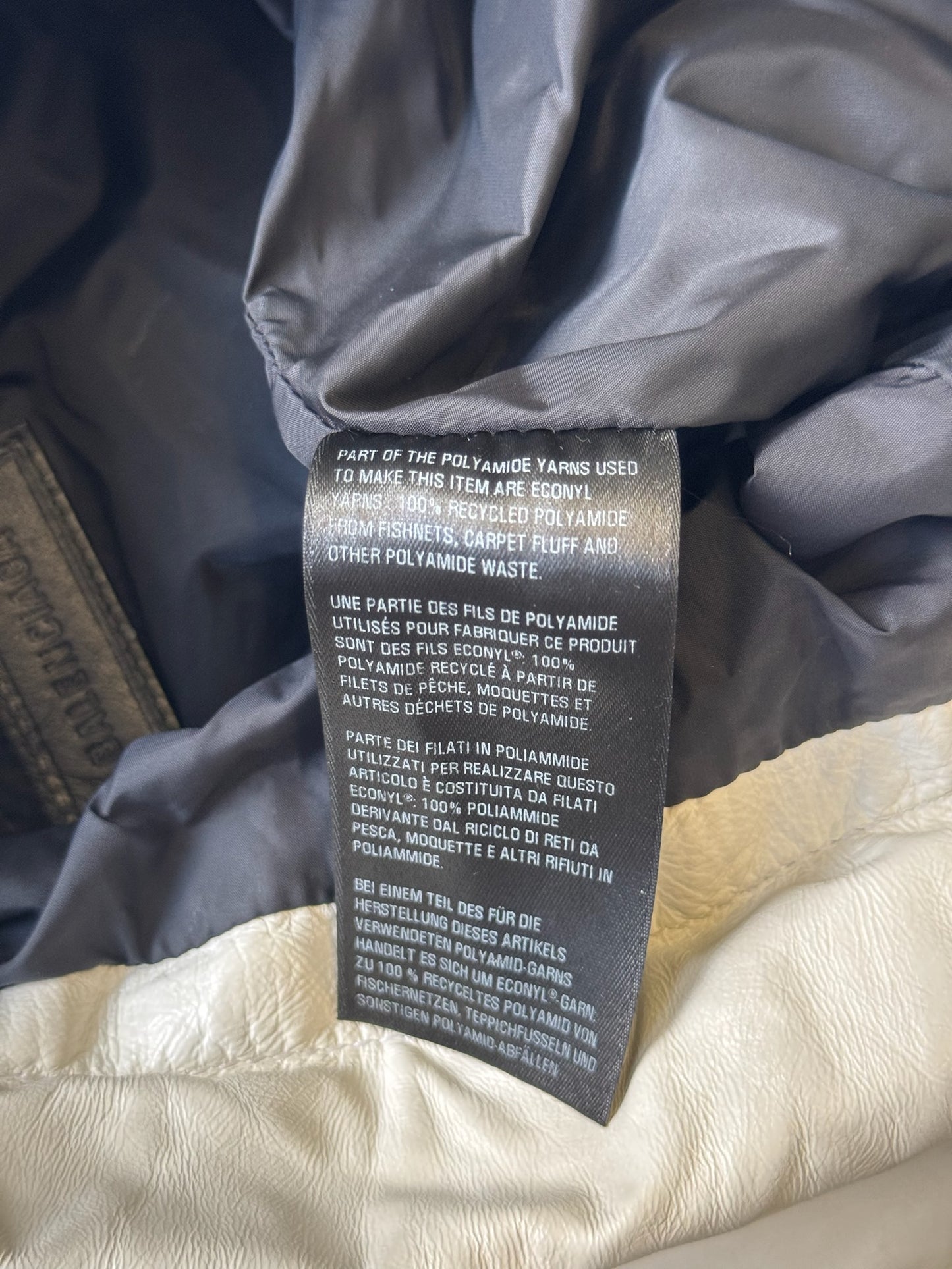 Balenciaga AW22 Leather Trash Bag (OS)