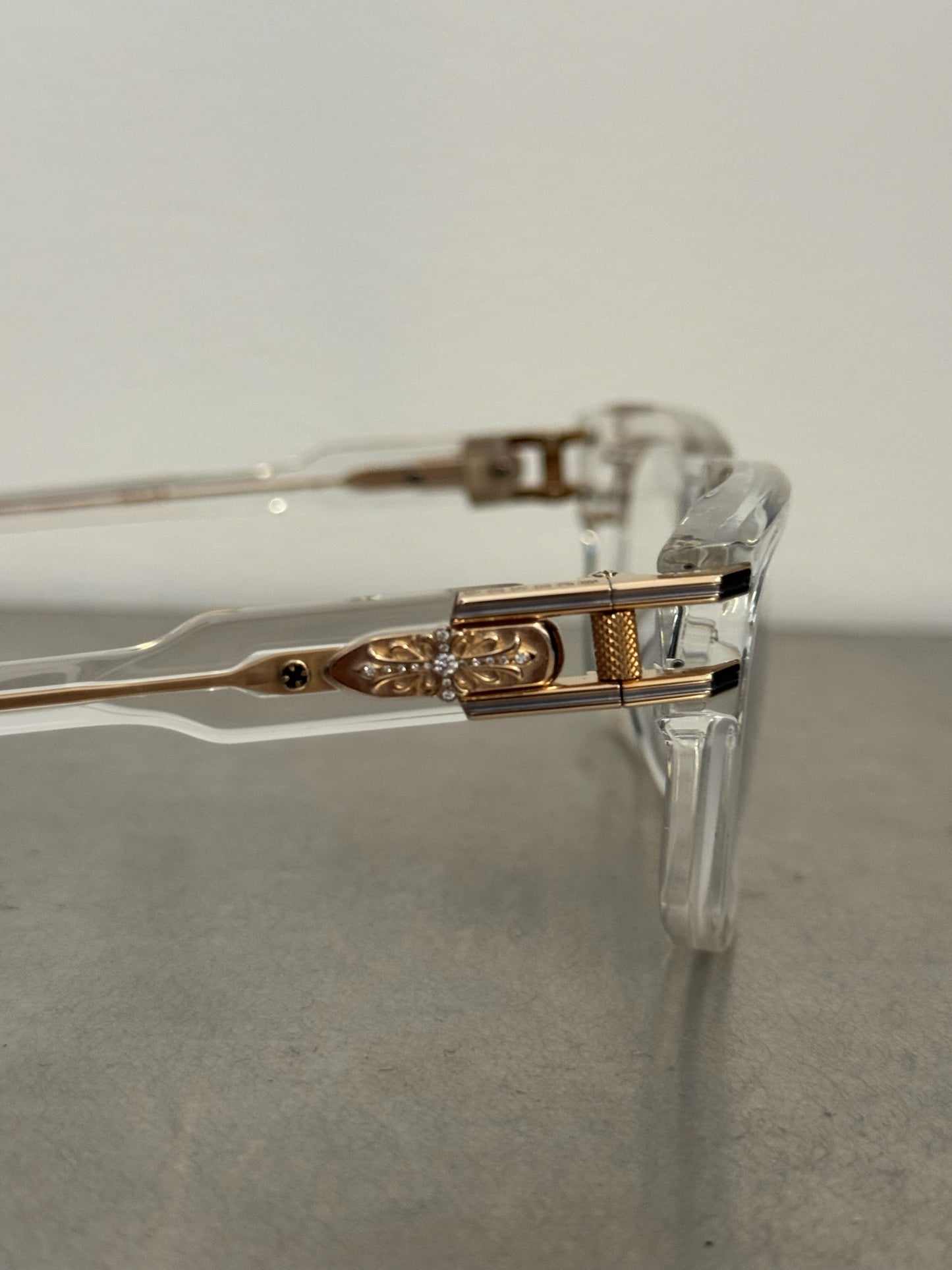 Chrome Hearts Bulge Factory Set Diamond Glasses