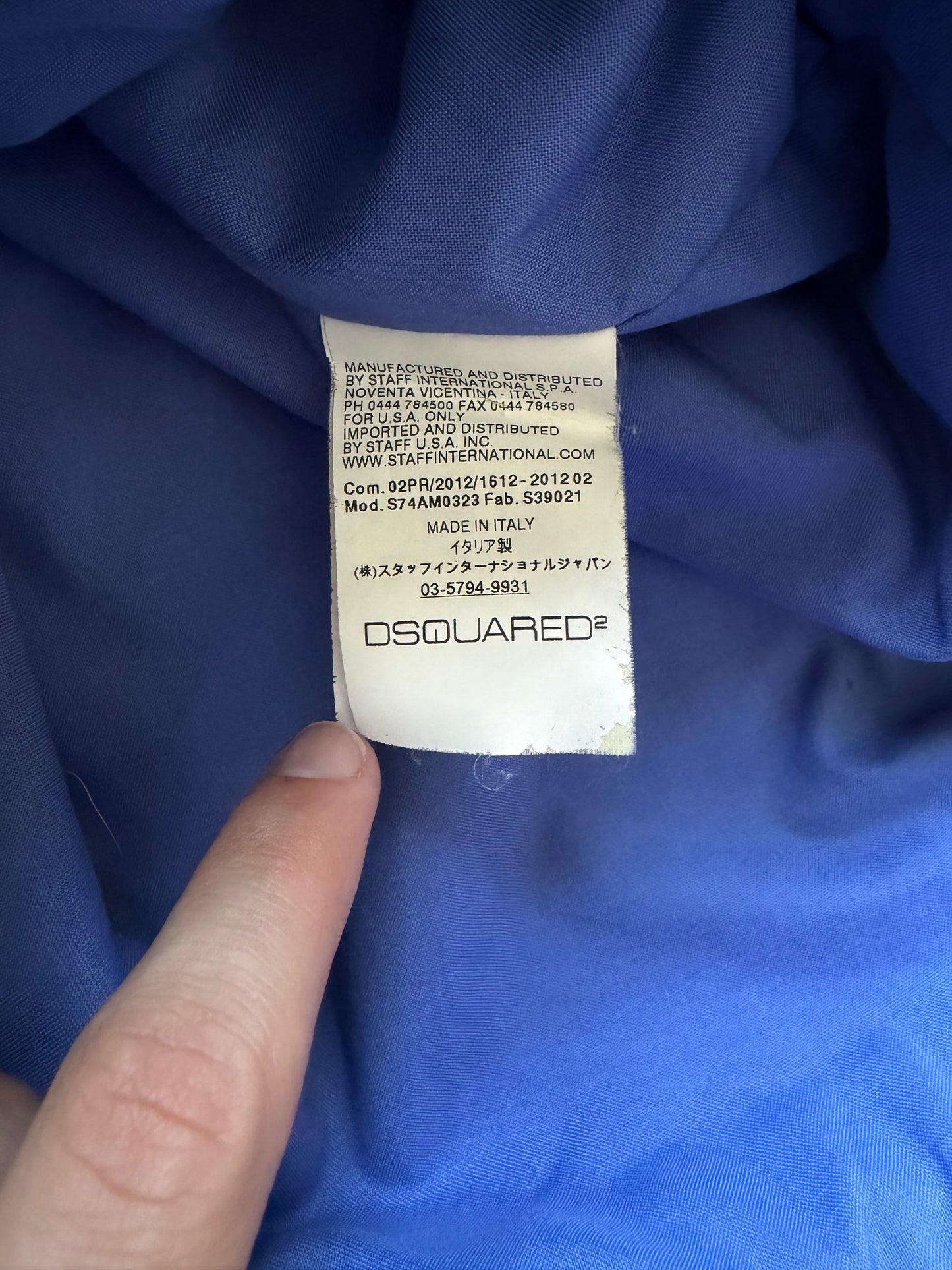 Dsquared FW12 Bomber Jacket (50)