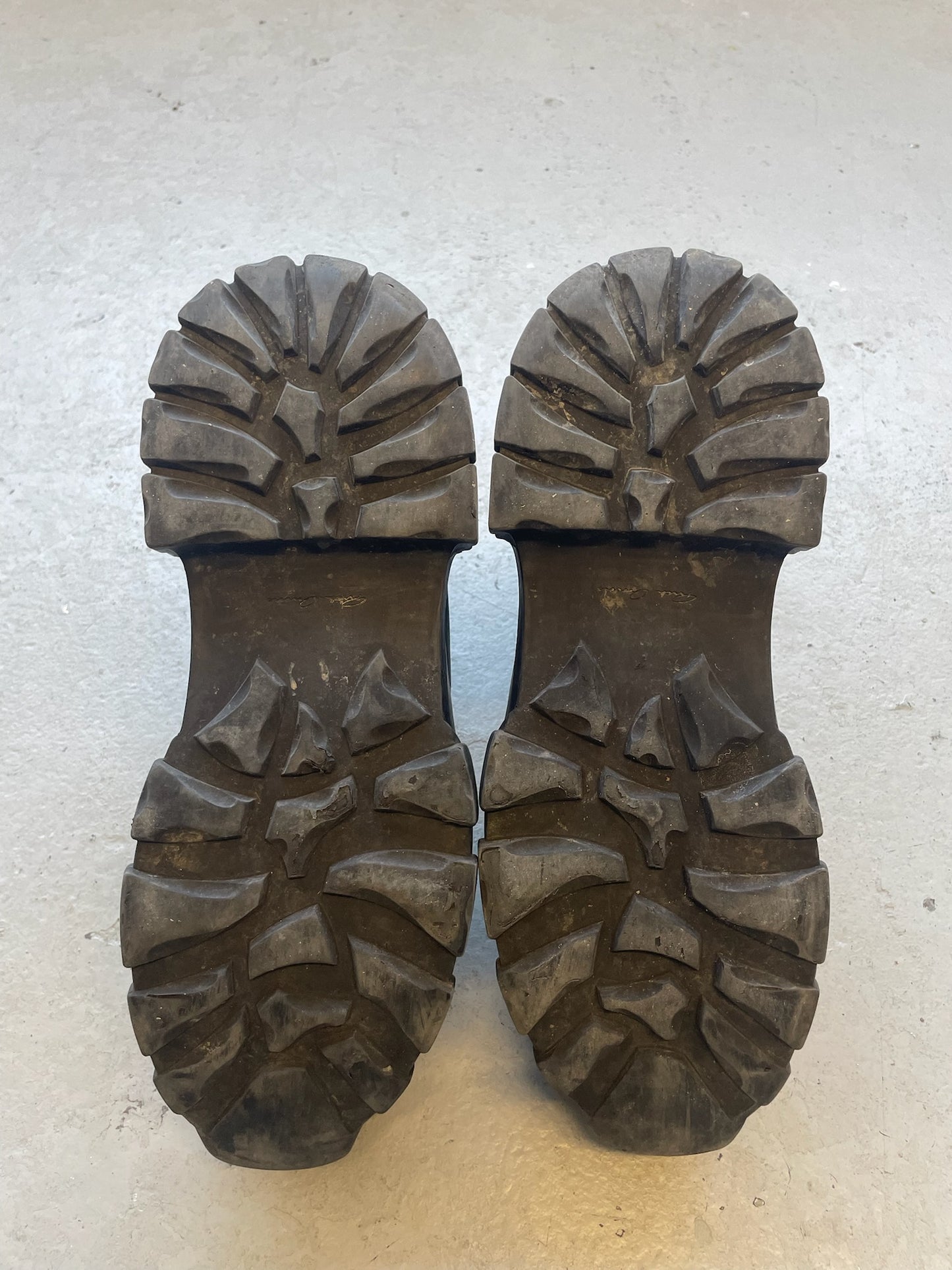 Rick Owens Beetle Bozo Tractor Boots (44)