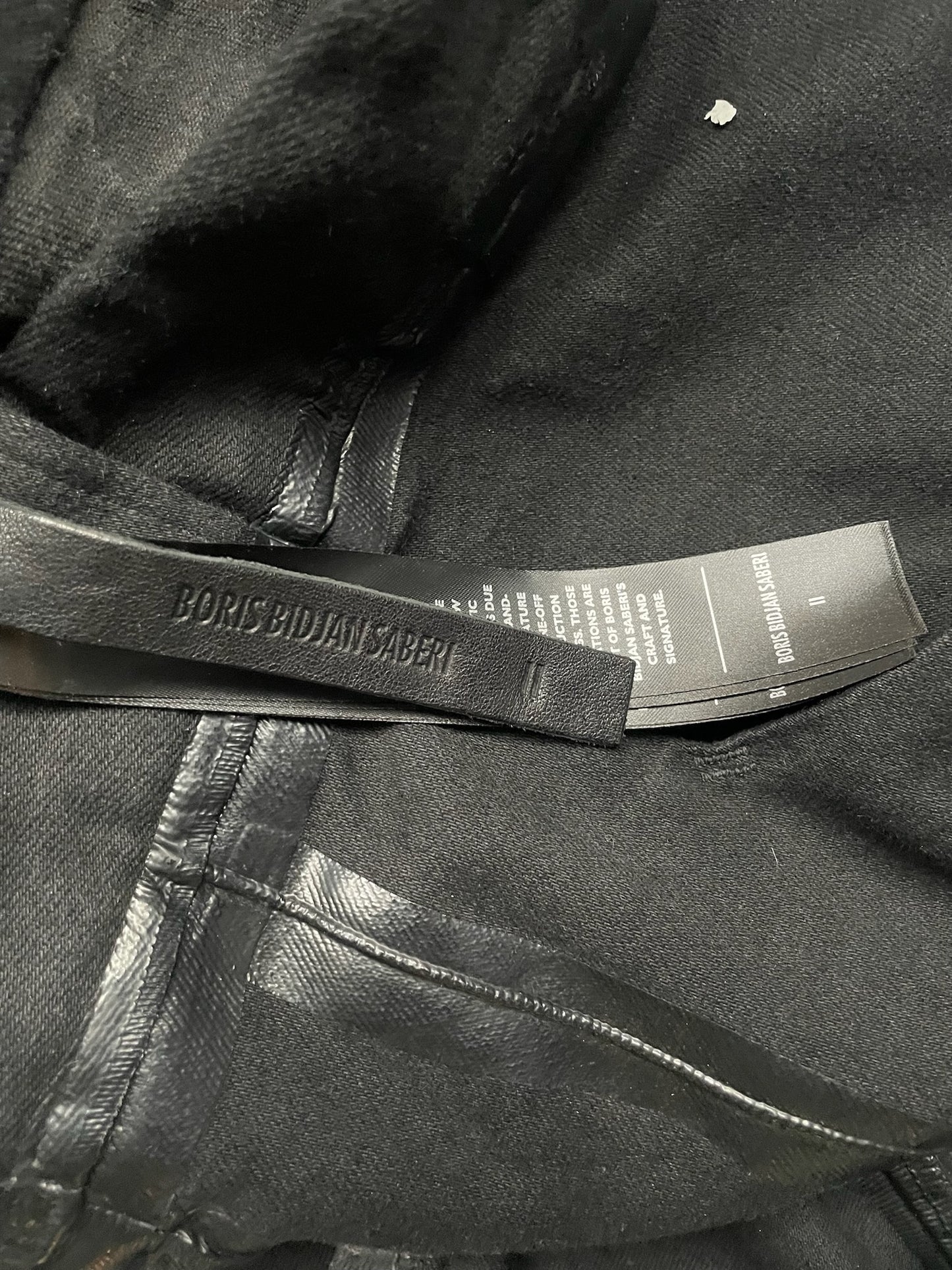 Boris Bidjan Saberi Black Tape Seam Denim (M)