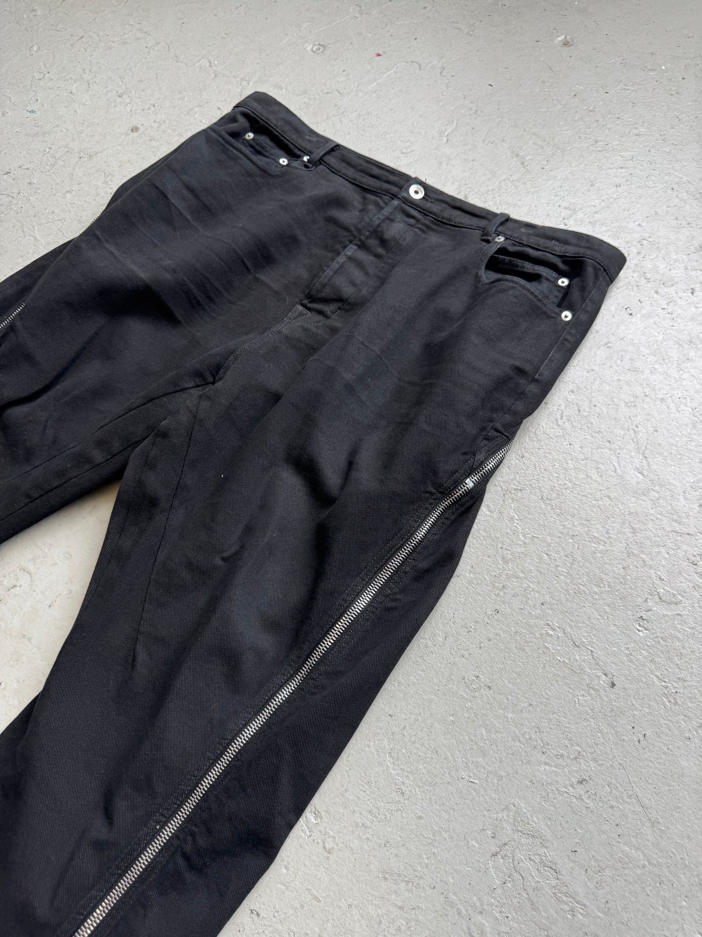 Rick Owens Drkshdw Bolan Banana Cut Hemmed (38)
