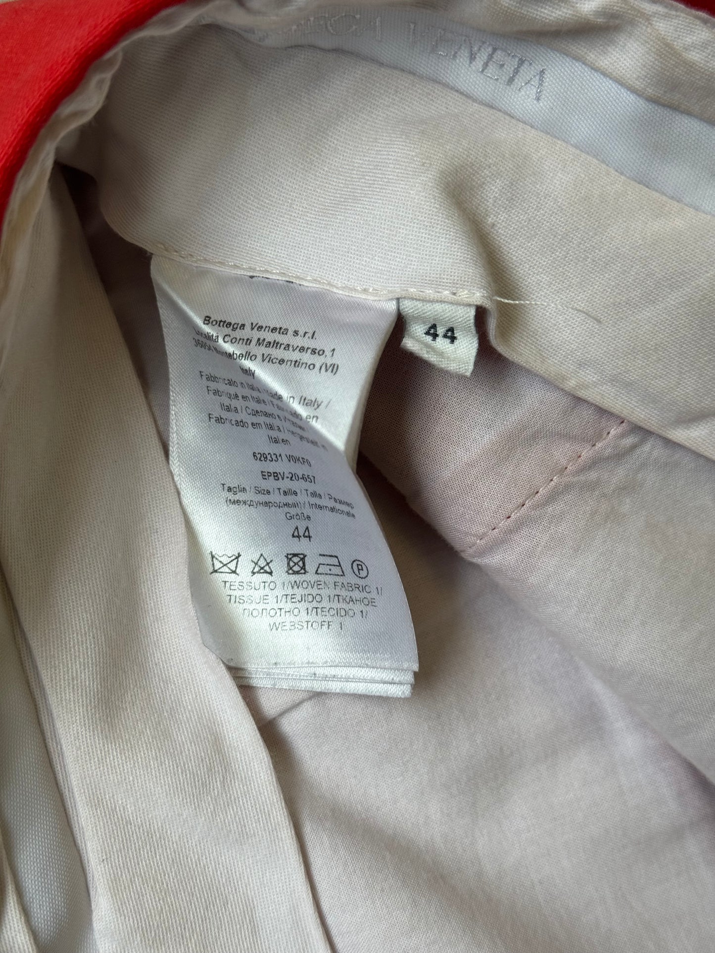 Bottega Veneta Red Bondage Pants (44)