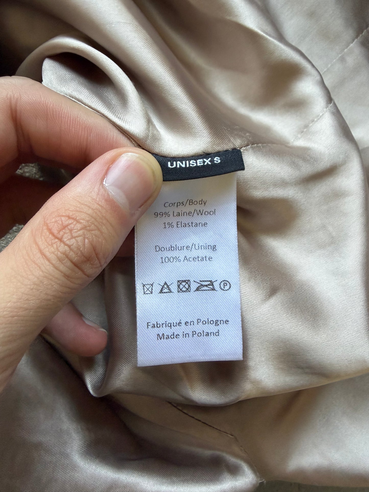 Y Project Unisex Beige Blazer (UNI)