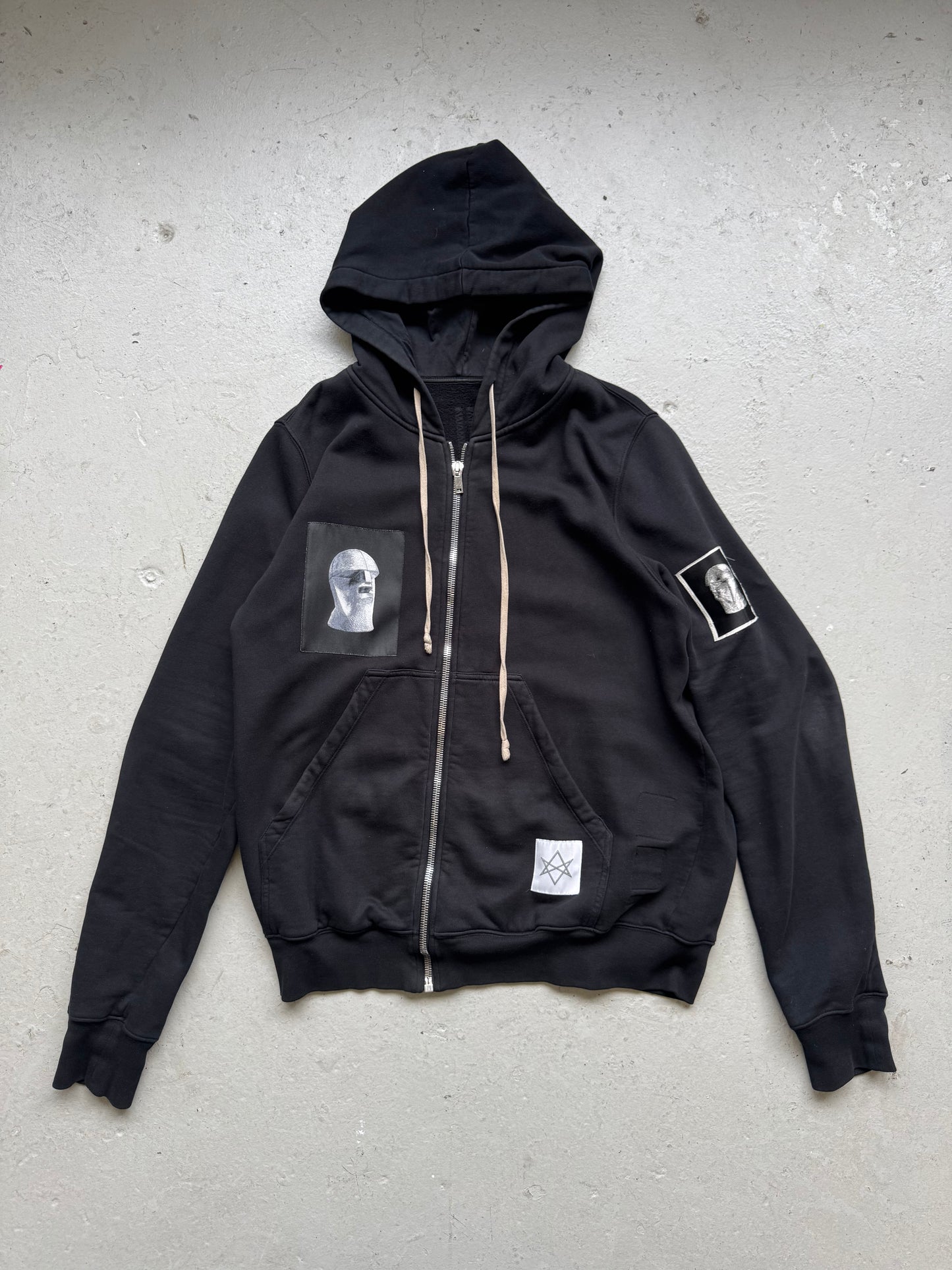 Rick Owens Larry Patch Hoodie (XXL)