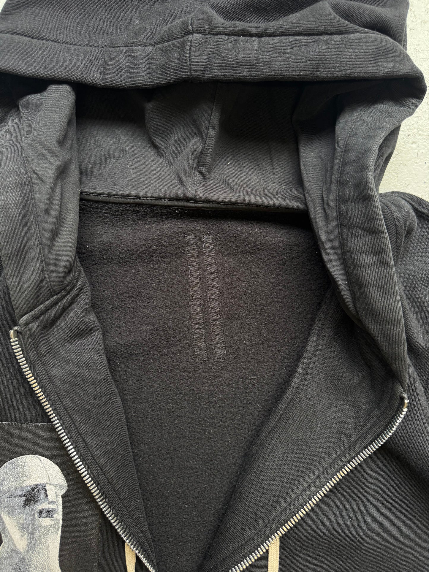 Rick Owens Larry Patch Hoodie (XXL)