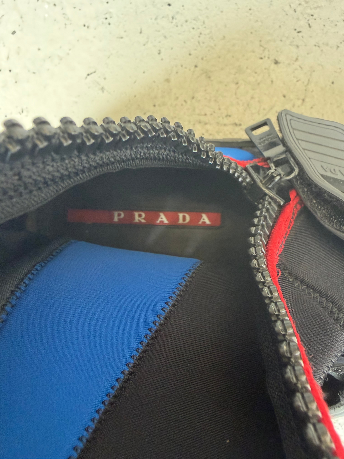 Prada Neoprene Scuba Sneakers (45)