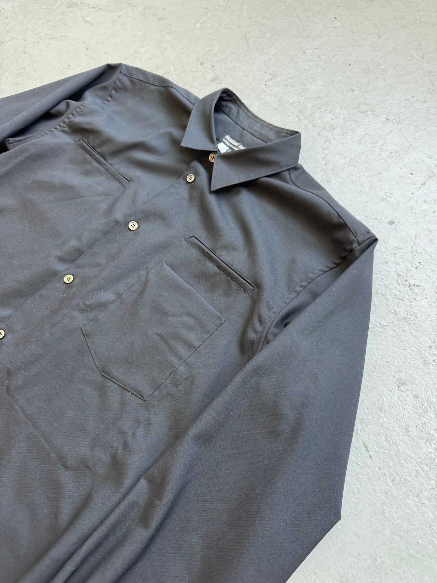 Comme Des Garcons Homme Deux Black Button Up (L)
