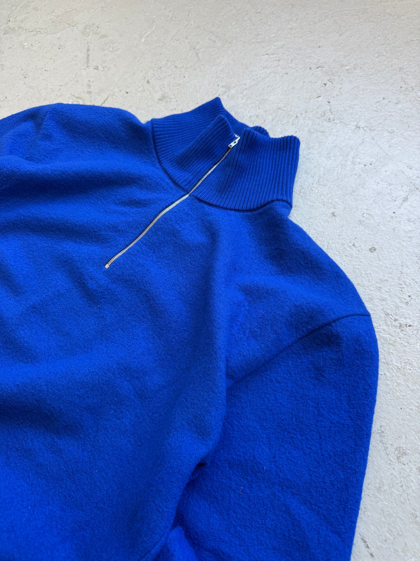 Maison Margiela FW21 Felted Wool Zip Up (XL)