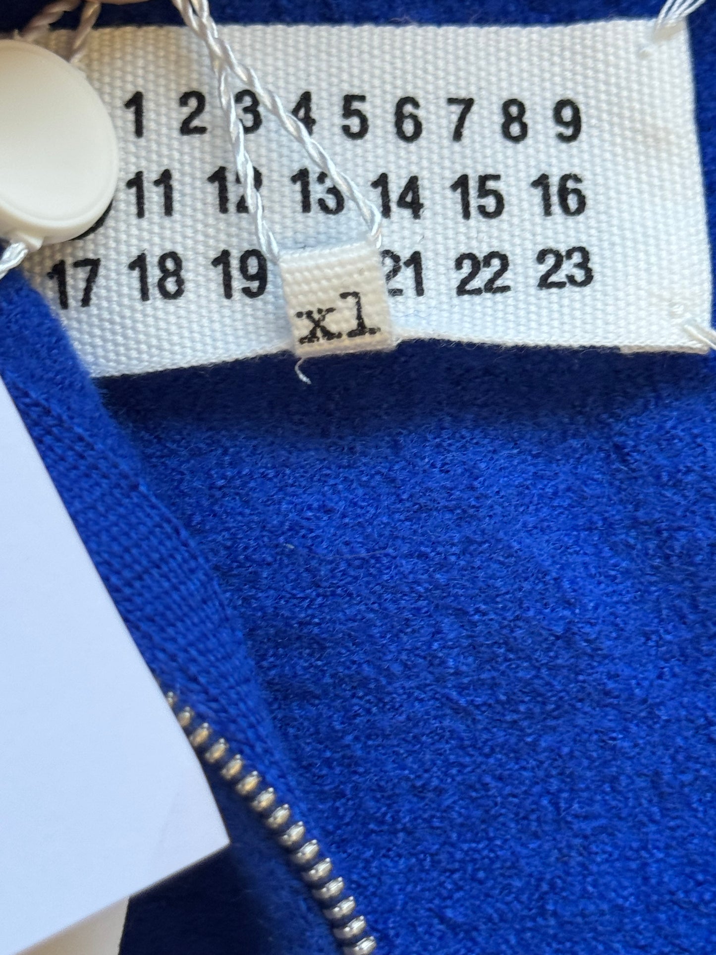 Maison Margiela FW21 Felted Wool Zip Up (XL)