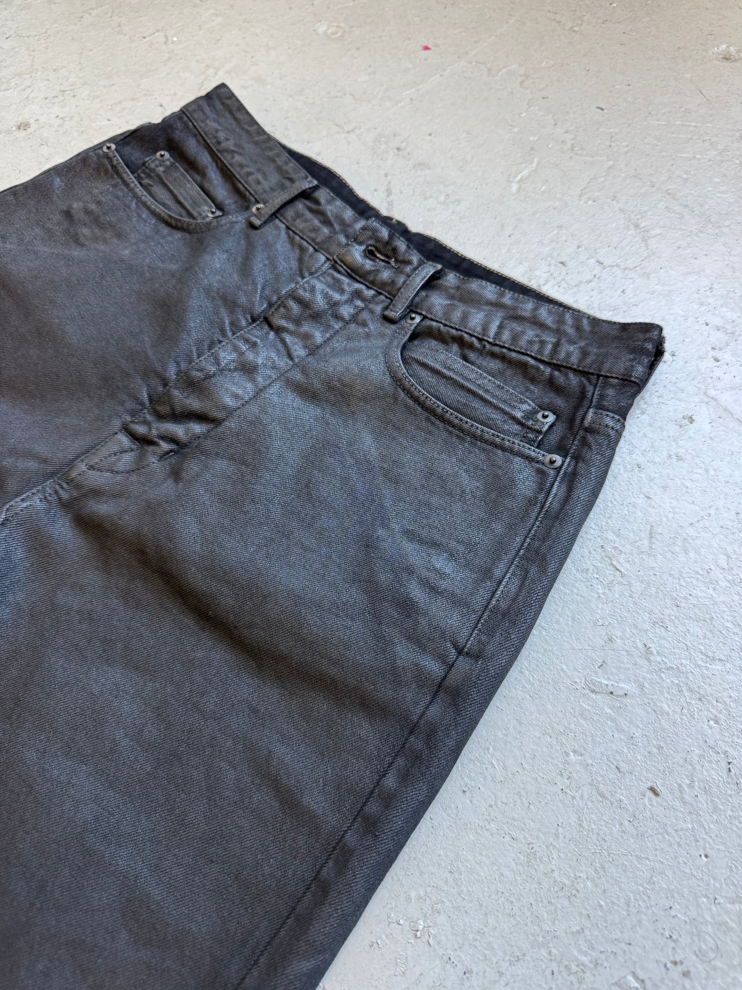Rick Owens Drkshdw Black Wax Sisyskirt (31)