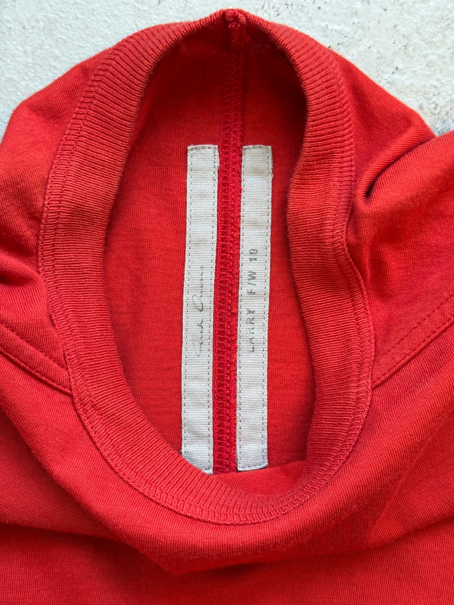 Rick Owens FW19 Larry Legaspi Red Short Sleeve (S)