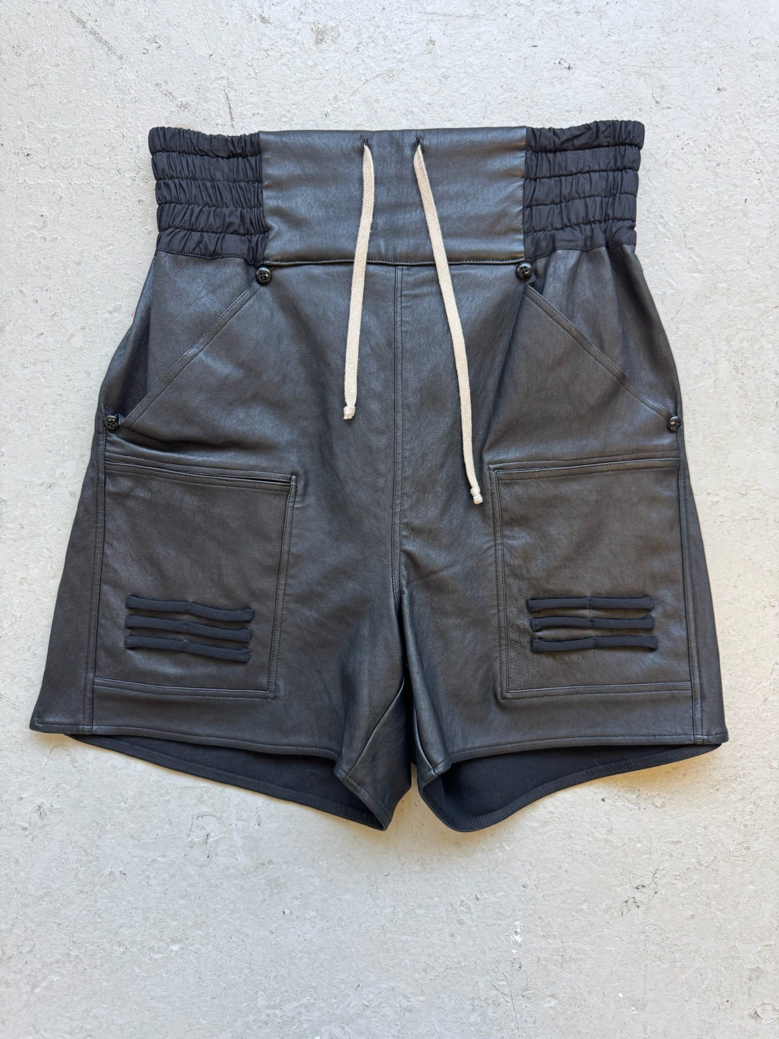 rickowens 14fw moody期 shorts Rick Owens FW14 Moody Boxing Shorts Pearl – By Couor