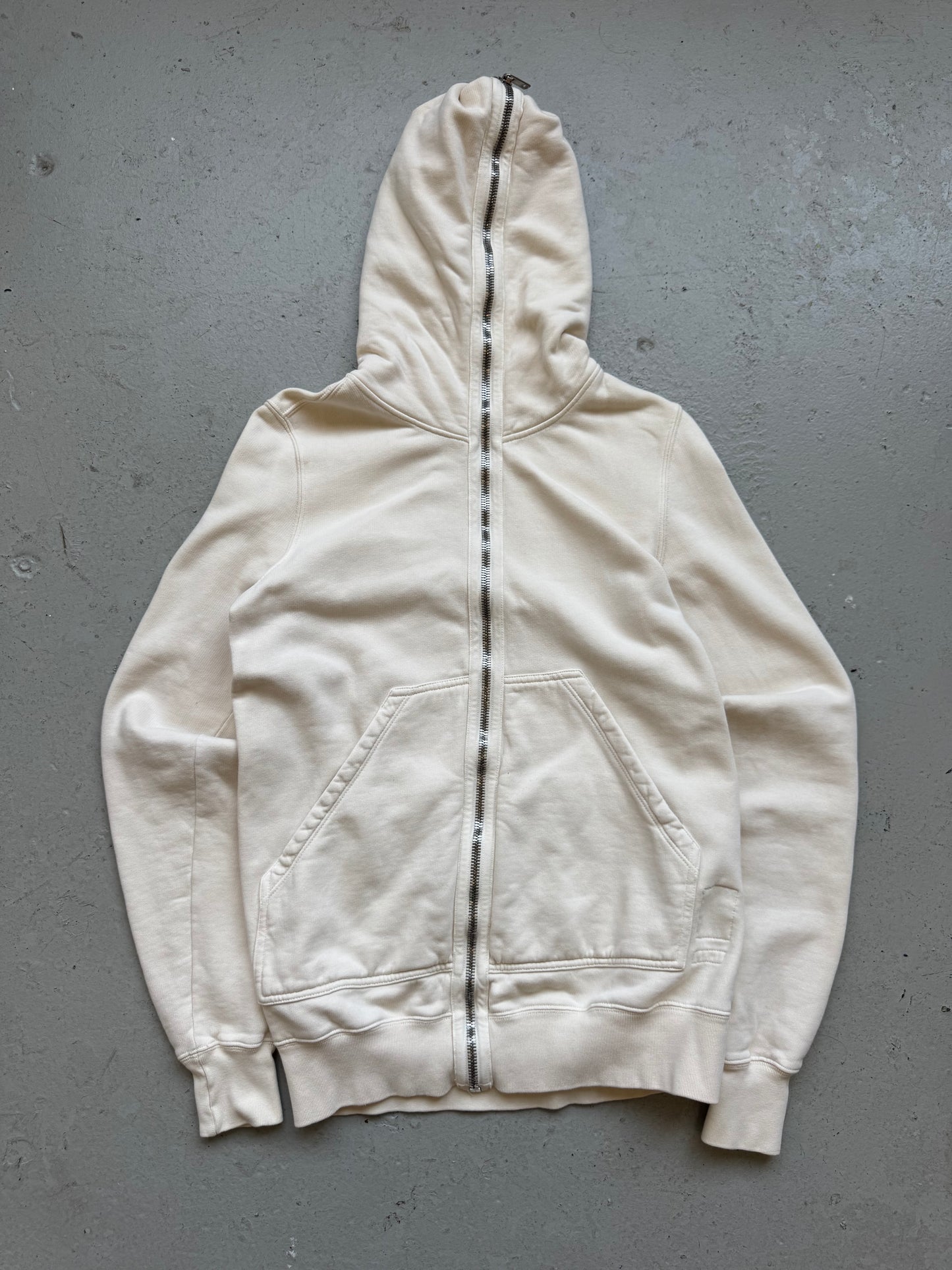 Rick Owens Drkshdw White Gimp Hoodie (S)