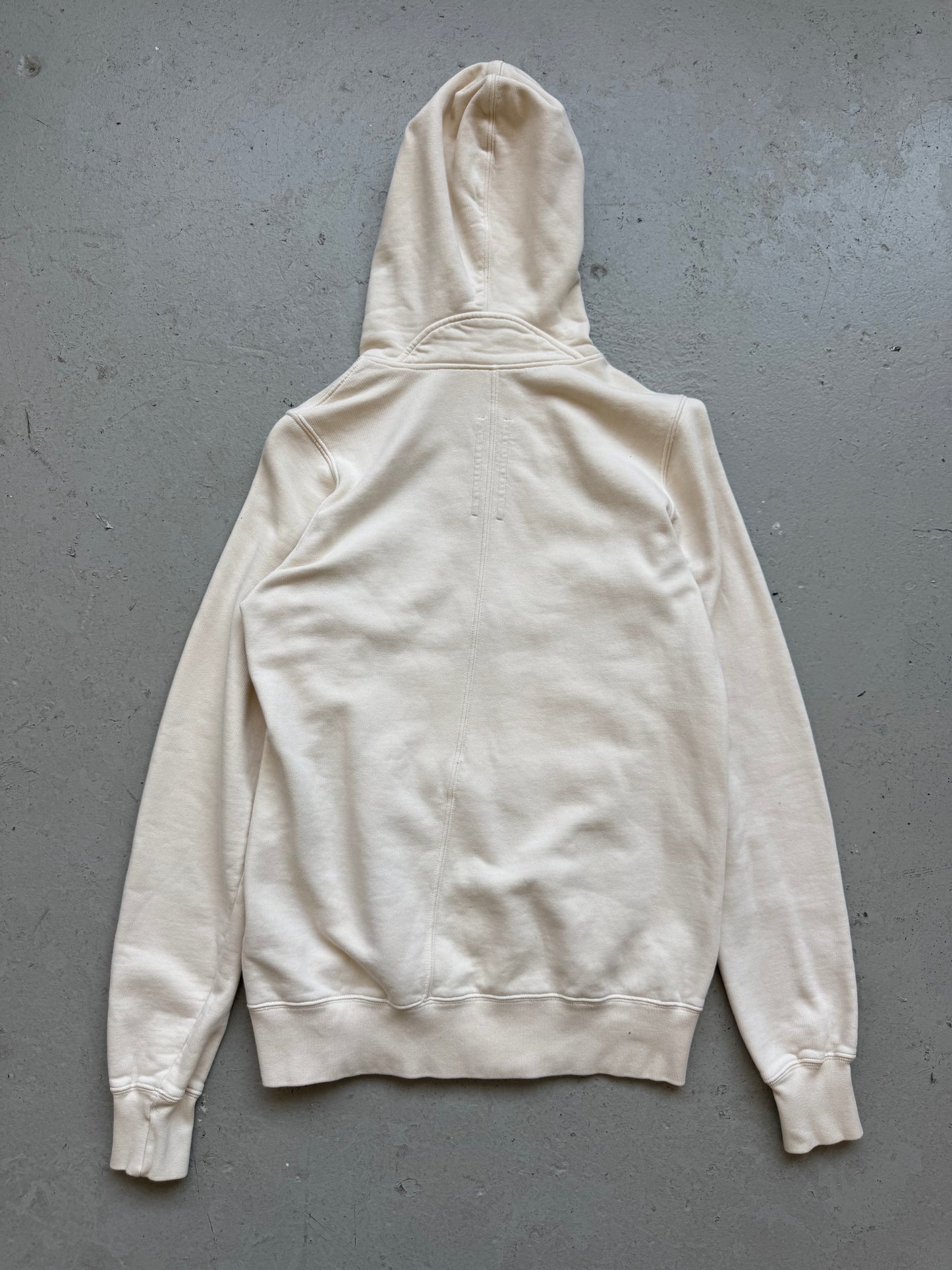 Rick Owens Drkshdw White Gimp Hoodie (S)