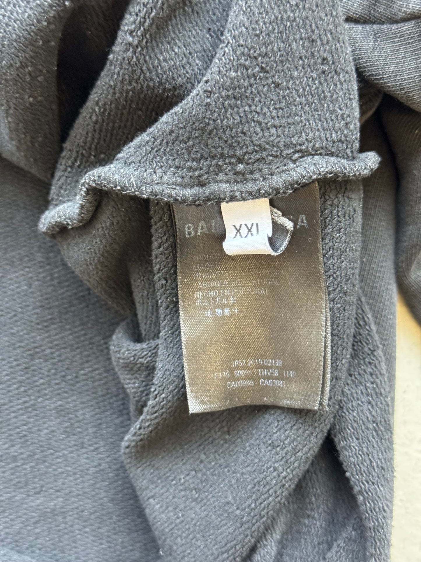 Balenciaga Europe Flag Hoodie (XXL)
