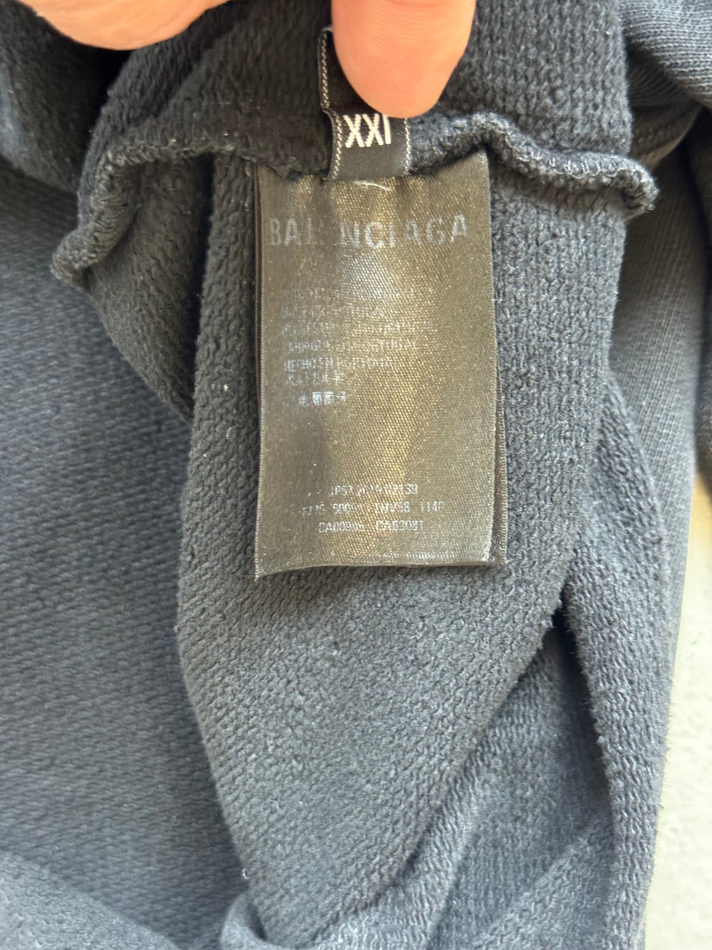 Balenciaga Europe Flag Hoodie (XXL)
