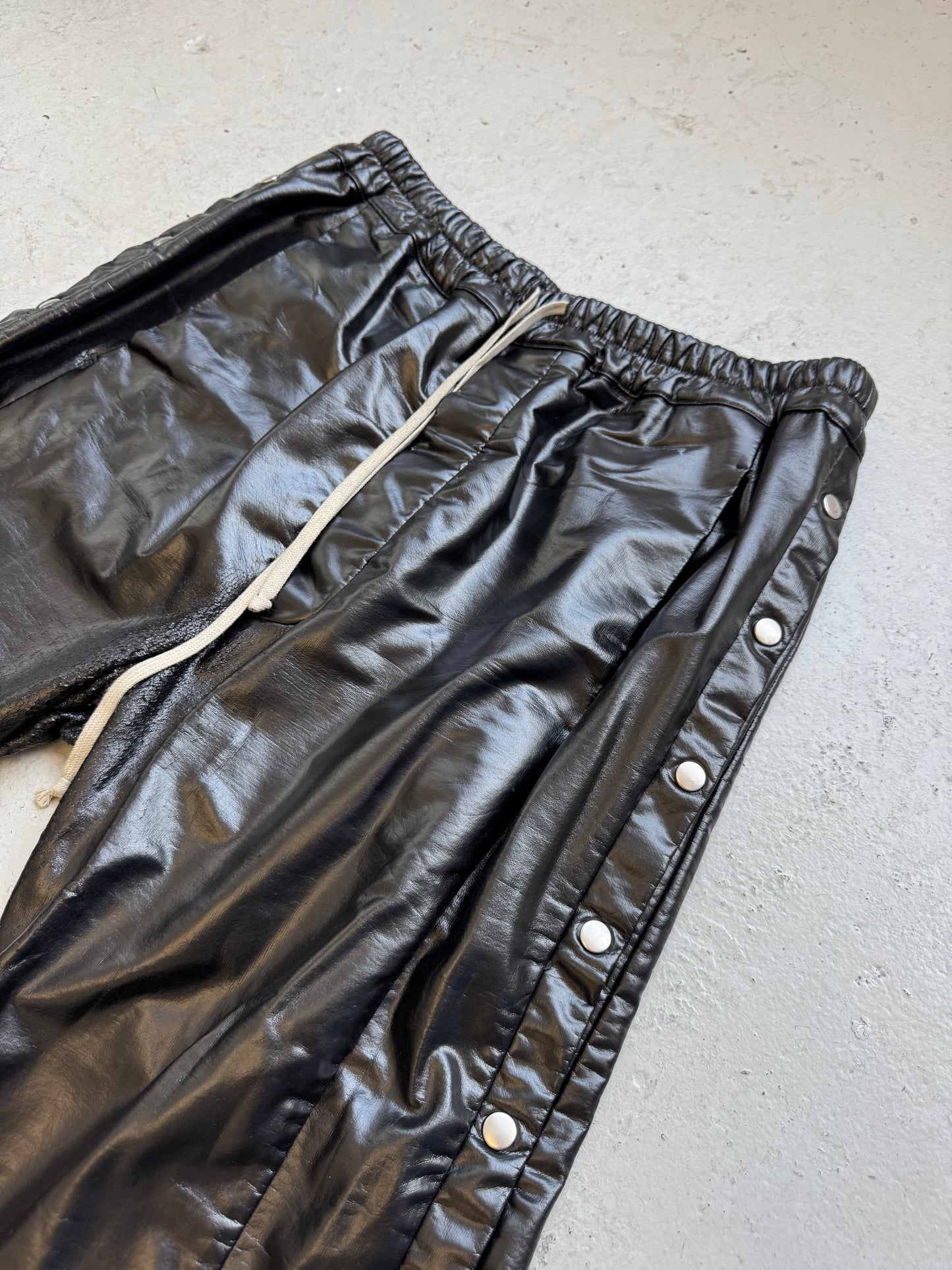 Rick Owens DRKSHDW Vegan Leather Pusher Pants (M)