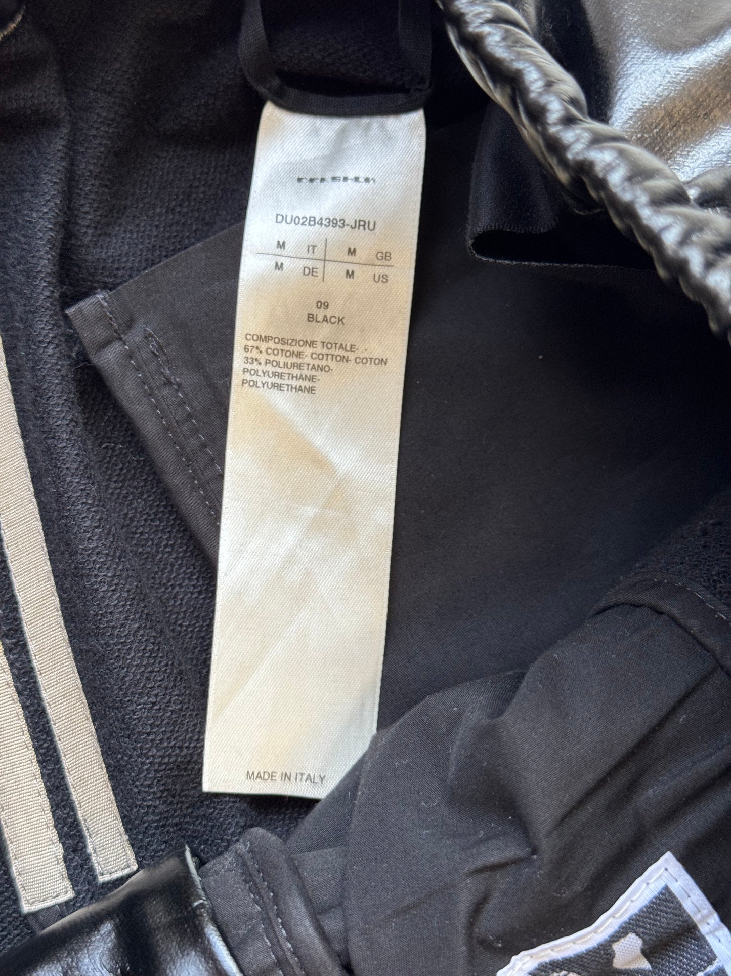 Rick Owens DRKSHDW Vegan Leather Pusher Pants (M)