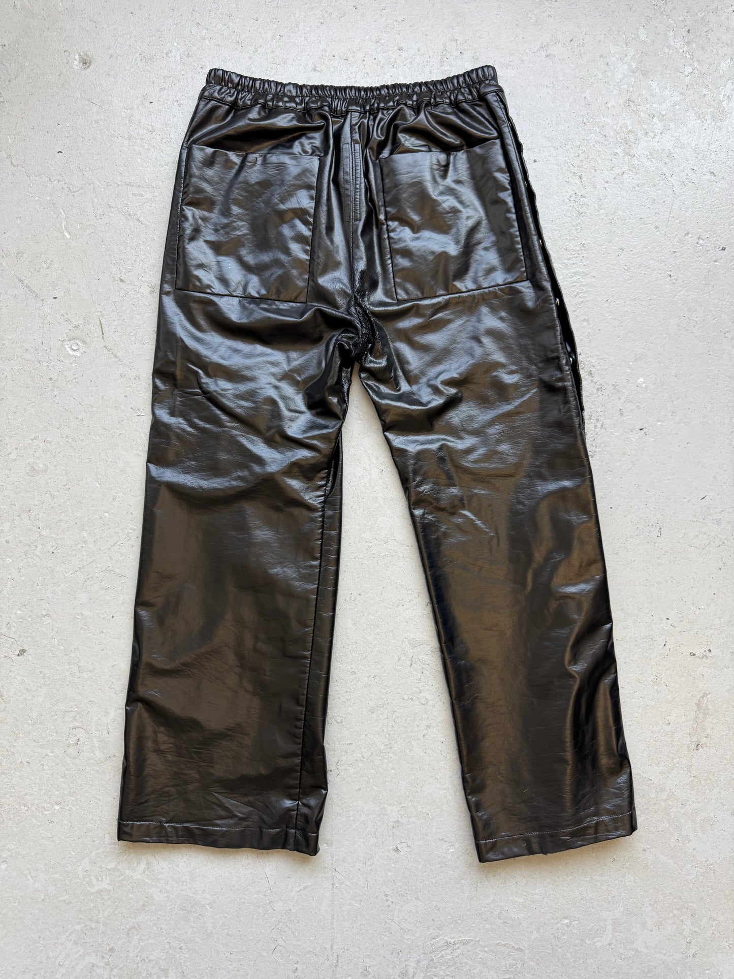 Rick Owens DRKSHDW Vegan Leather Pusher Pants (M)