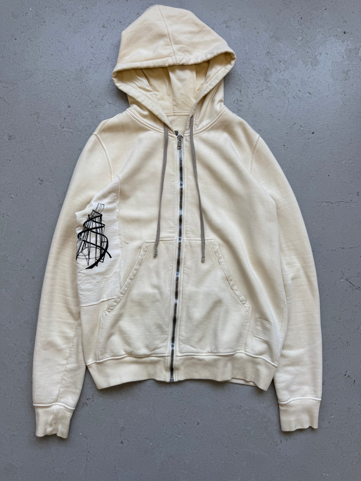 Rick Owens DRKSHDW SS19 "Alien" Larry Hoodie (XL)