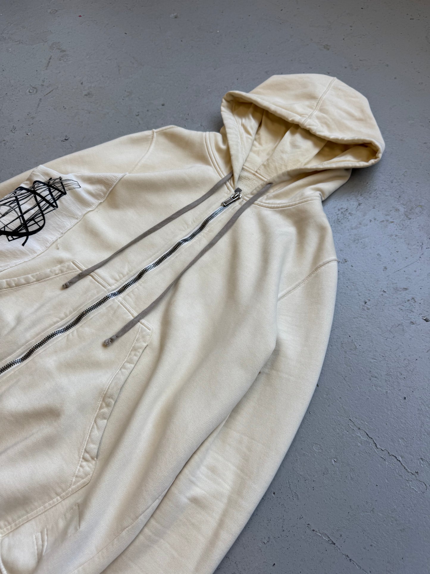 Rick Owens DRKSHDW SS19 "Alien" Larry Hoodie (XL)