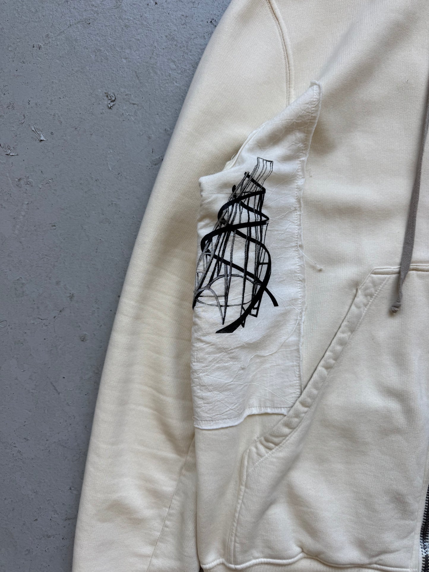 Rick Owens DRKSHDW SS19 "Alien" Larry Hoodie (XL)
