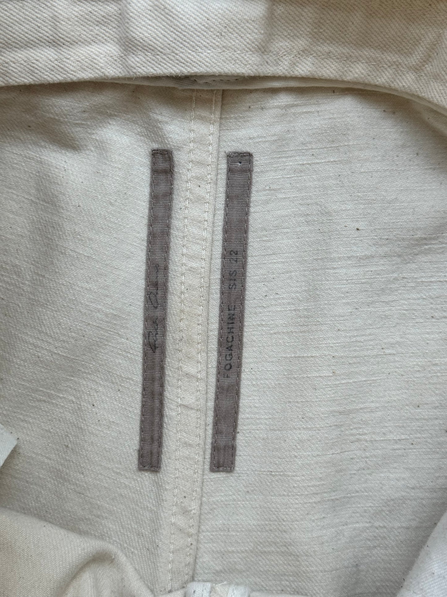 Rick Owens SS22 Fogachine Natural Bolan Pants (36)