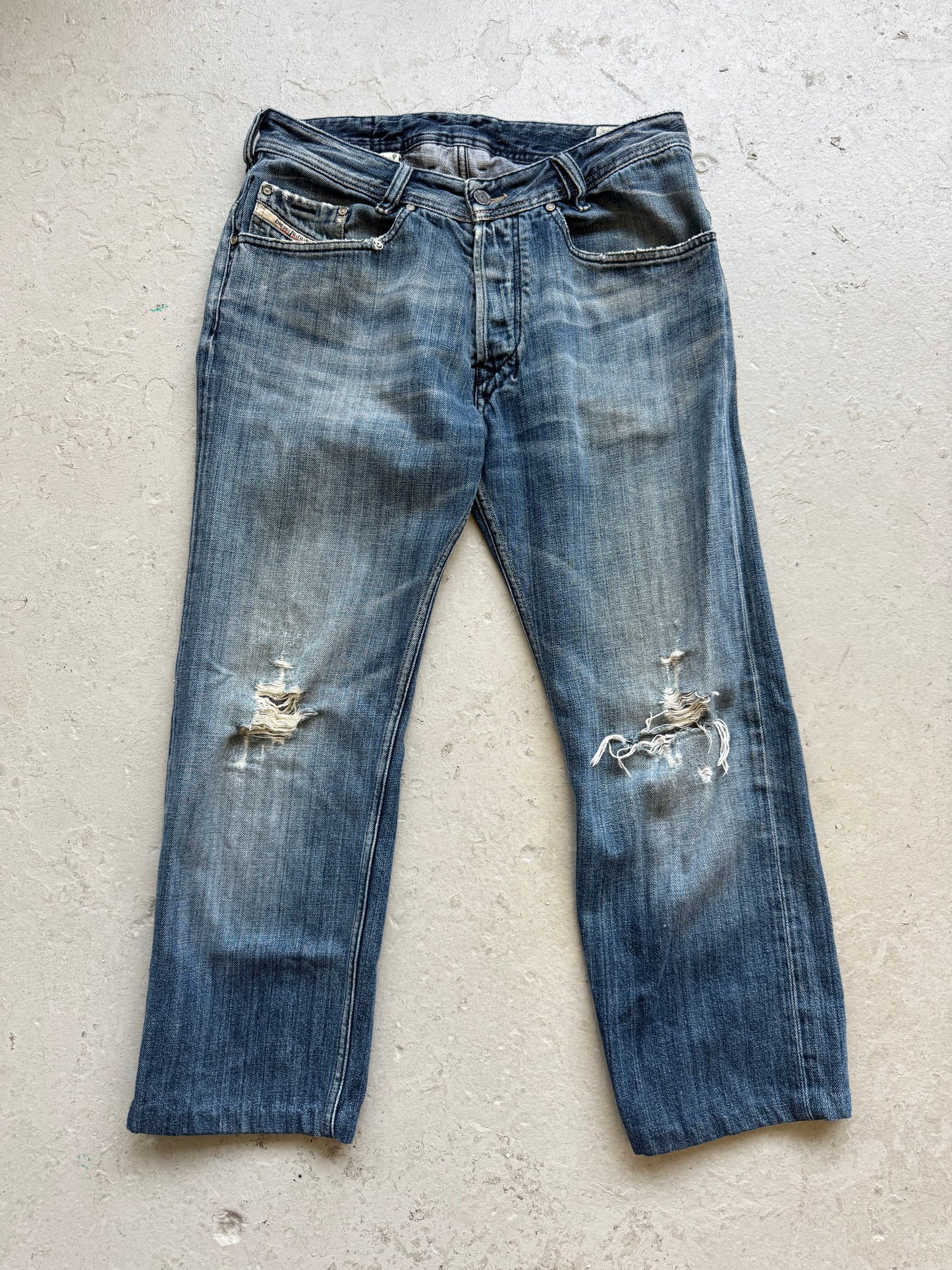 Diesel Light Wash Distressed Denim (32)